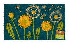 Coir Mat/pvc Dandelion Design