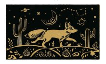 Coir Mat/pvc Desert Fox 18"x30 Celestial Design
