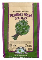 Down To Earth Fertilizers -Feather Meal 12-0-0   20 lb bag