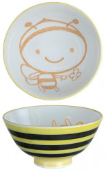 Rice Bowl Ylw Honey Bee4.5"*di