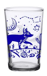 Vintage Desert Fox Glass 7oz