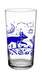 Vintage Desert Fox Glass 16oz