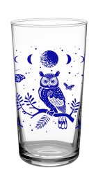 Vintage Night Owl Glass 16oz