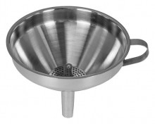 Funnel W/strainer Ss