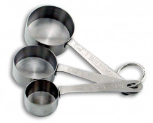 Ss Measuring Cups Set/3 *min6*