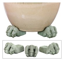 Concrete Dragon Claw Pot Feet