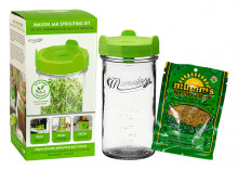 Mason Jar Sproutng Kit 24oz