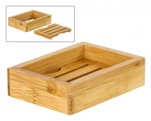 Soap Dish 2pc Bamboo