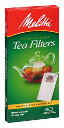 Tea Filter Paper  40ct