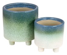 Indoor Cylinder W/feet Bl S/2