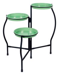 Triple Plant Stand Curve Sage