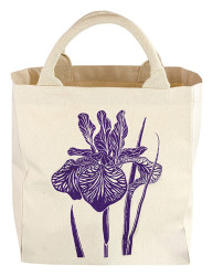 Canvas Tote Iris Medium - Tote Bag - Cottagecore