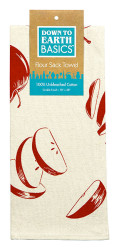 Falling Fruit Towel Apple S/3 - Farm House Decoration