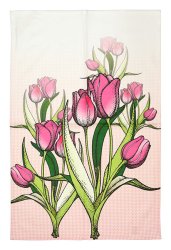 Kitchen Towels Tulips *min6*
