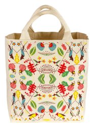 Canvas Tote Birds Medium - Tote Bag 