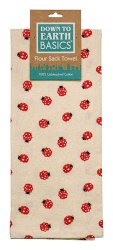 Kitchen Towel Little Ladybugs -100% Cotton
