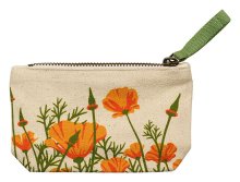 Canvas Pouch Poppies Small