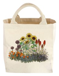 Canvas Tote Pollinator Garden- wholesale canvas tote bags