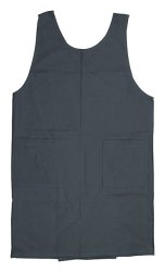 Smock Apron Charcoal- Wholesale Apron-Kitchen Apparel