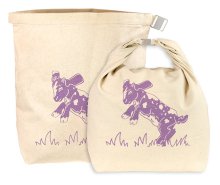 Canvas Lunch Bag Playful Goats by Down To Earth BASICS®