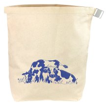 Canvas Lunch Bag Sweet Cows by Down To Earth Basics®