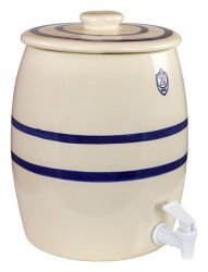Keg 2 Gallon W/ Spigot*no Ups* - stoneware crock Dispenser