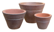 Ironstone Pots S/3