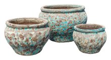 Riviera Fragola Foam/green S3 - Stoneware
