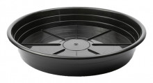 Heavy Duty Saucer 6" Black