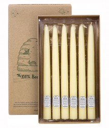 Beeswax 10"tapers Bulk Box