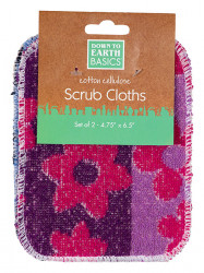 Scrub Cloth 4.75" X 6.5" 2pk