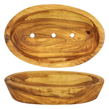 Soap Dish 5" Oval Olivewood