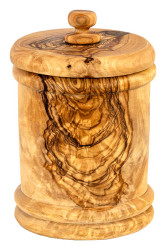 Olivewood Sugar Pot 5"