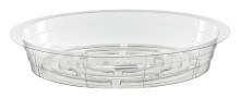 Premium Saucer 6" Clear