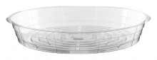 Premium Saucer 16" Clear