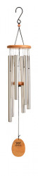 Wind Chime Wood & Alum  34"