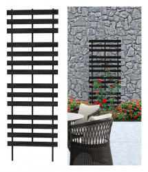 Wood Trellis Contempo Lg Bk