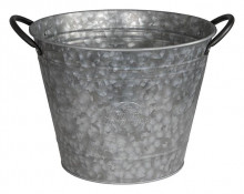 Galvanized Bucket Planter 10"