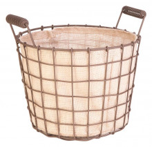Bushel Bsk 8" Rustic Wire