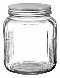 Cracker Jar 2qt Chrome Lid