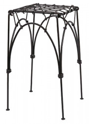 Woven Plant Stand 20"black*cna