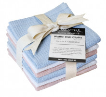 Econ.waff.dishcloth 11"x11"pk6
