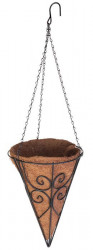 Hanging Basket Cone10.5"