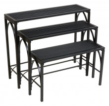 Iron Nesting Tables S/3