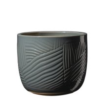 S K Leon 14cm Dark Ocean- sk pots wholesale plant pots
