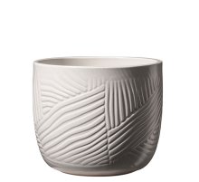 S K Leon 14cm Cotton White-sk pots wholesale-plant pots