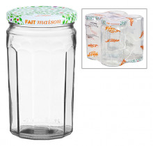 Jam Jar 645ml Pack/4