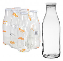 Lp Milk Bottle 1 Liter W/cap
