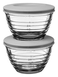 Prep Bowl W/lid 2 Cup Set/4