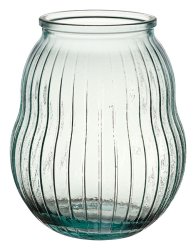 Hurricane Albania 23 Cm, Hurricane Vase, Ribbed Vase